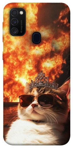 Чохол itsPrint Cat explosion для Samsung Galaxy M30s / M21
