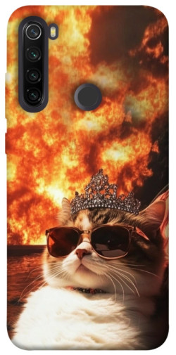 Чехол itsPrint Cat explosion для Xiaomi Redmi Note 8T