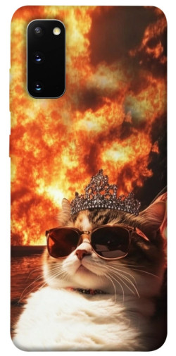 Чохол itsPrint Cat explosion для Samsung Galaxy S20