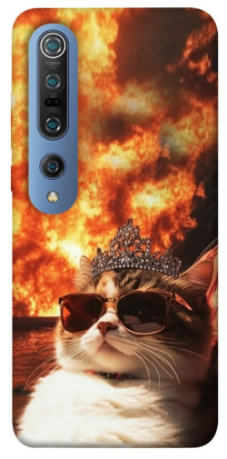 Чехол itsPrint Cat explosion для Xiaomi Mi 10 / Mi 10 Pro