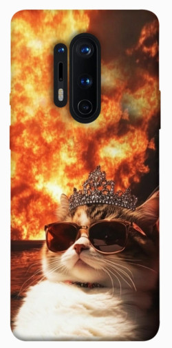 Чехол itsPrint Cat explosion для OnePlus 8 Pro