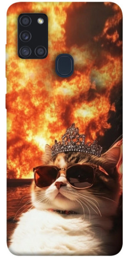 Чохол itsPrint Cat explosion для Samsung Galaxy A21s