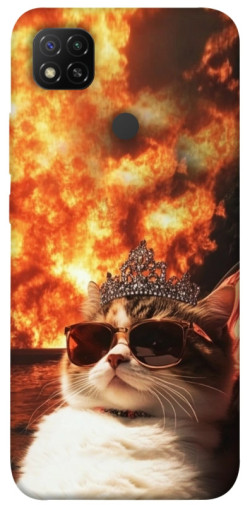 Чехол itsPrint Cat explosion для Xiaomi Redmi 9C