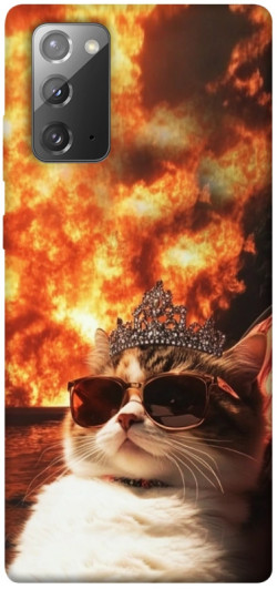Чохол itsPrint Cat explosion для Samsung Galaxy Note 20