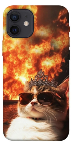 Чехол itsPrint Cat explosion для Apple iPhone 12 Pro (6.1")