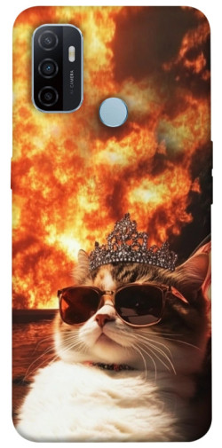Чохол itsPrint Cat explosion для Oppo A53 / A32 / A33