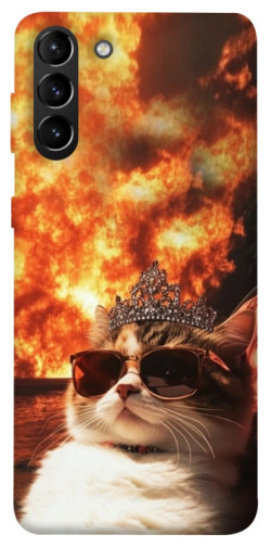 Чохол itsPrint Cat explosion для Samsung Galaxy S21+