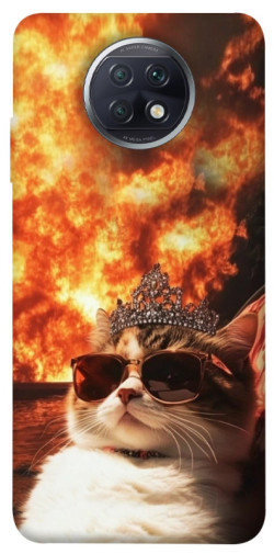 Чохол itsPrint Cat explosion для Xiaomi Redmi Note 9 5G / Note 9T