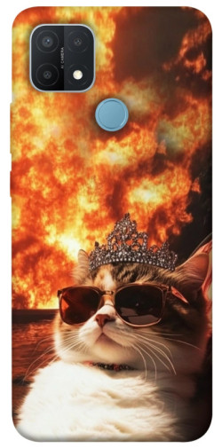 Чохол itsPrint Cat explosion для Oppo A15s / A15