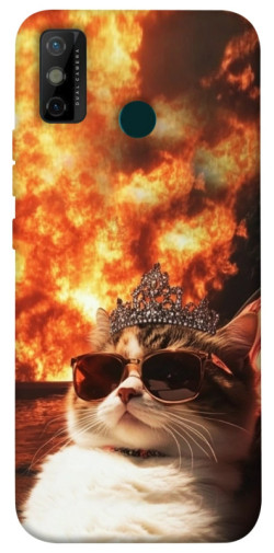 Чехол itsPrint Cat explosion для TECNO Spark 6 Go