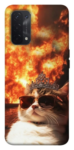 Чохол itsPrint Cat explosion для Oppo A54 4G