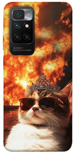 Чохол itsPrint Cat explosion для Xiaomi Redmi 10