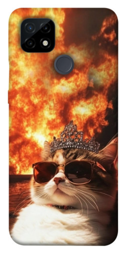 Чохол itsPrint Cat explosion для Realme C21