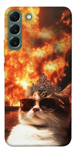 Чохол itsPrint Cat explosion для Samsung Galaxy S22+