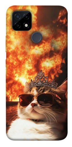 Чохол itsPrint Cat explosion для Realme C21Y
