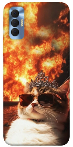 Чехол itsPrint Cat explosion для TECNO Spark 8P