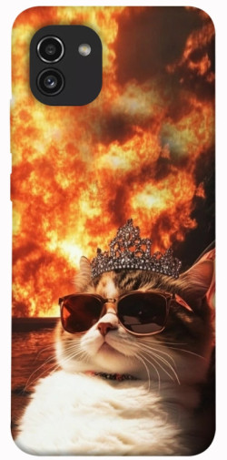 Чохол itsPrint Cat explosion для Samsung Galaxy A03