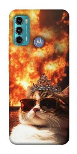 Чехол itsPrint Cat explosion для Motorola Moto G60