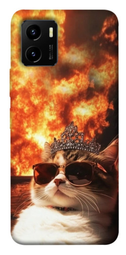 Чехол itsPrint Cat explosion для Vivo Y15s