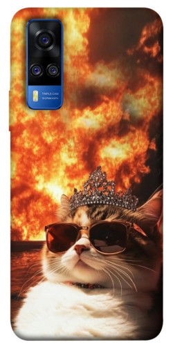 Чехол itsPrint Cat explosion для Vivo Y51a