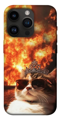 Чехол itsPrint Cat explosion для Apple iPhone 14 Pro (6.1")