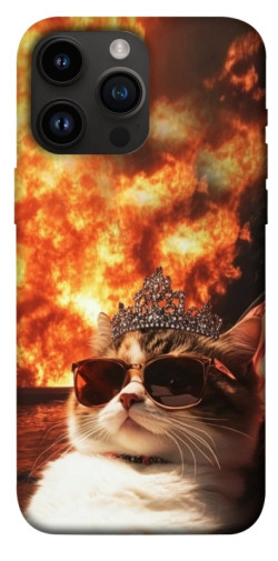 Чехол itsPrint Cat explosion для Apple iPhone 14 Pro Max (6.7")