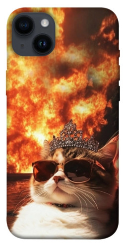 Чехол itsPrint Cat explosion для Apple iPhone 14 Plus (6.7")
