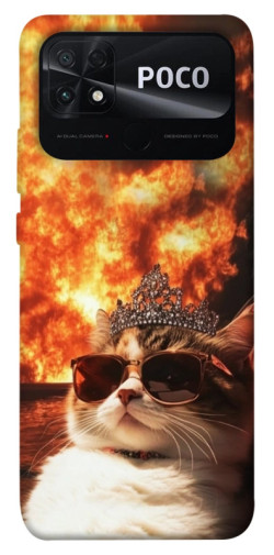 Чохол itsPrint Cat explosion для Xiaomi Poco C40