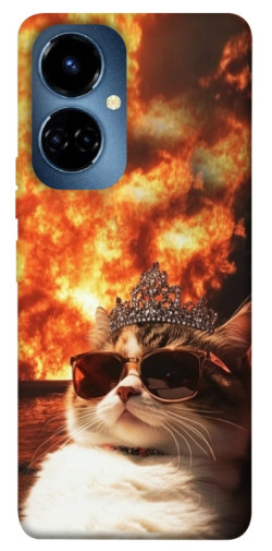 Чехол itsPrint Cat explosion для TECNO Camon 19 (CI6n) / 19 Pro (CI8n)