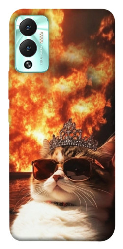 Чехол itsPrint Cat explosion для Infinix Hot 12 Play