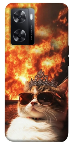 Чохол itsPrint Cat explosion для Oppo A57s