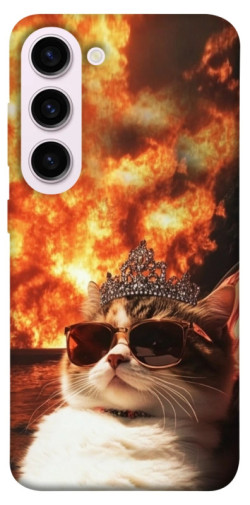 Чехол itsPrint Cat explosion для Samsung Galaxy S23+