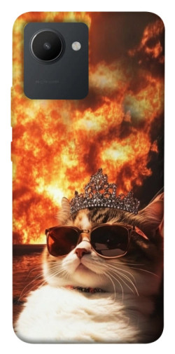Чохол itsPrint Cat explosion для Realme C30