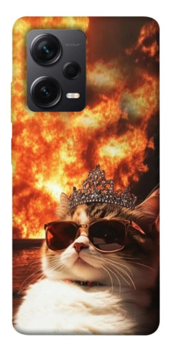 Чохол itsPrint Cat explosion для Xiaomi Redmi Note 12 Pro+ 5G