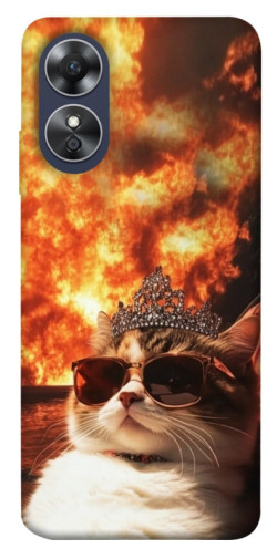 Чохол itsPrint Cat explosion для Oppo A17
