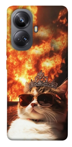 Чохол itsPrint Cat explosion для Realme 10 Pro+