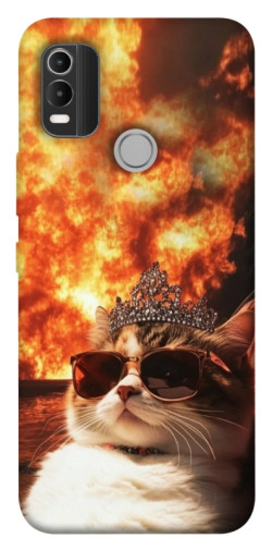 Чохол itsPrint Cat explosion для Nokia C21 Plus