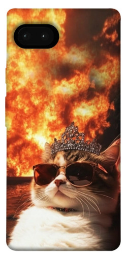 Чехол itsPrint Cat explosion для Google Pixel 7a