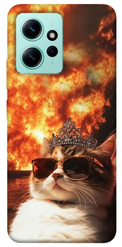Чехол itsPrint Cat explosion для Xiaomi Redmi Note 12 4G