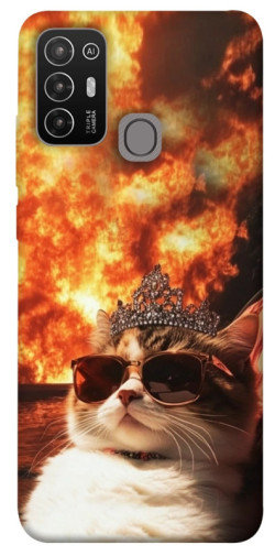 Чехол itsPrint Cat explosion для ZTE Blade A52