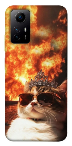 Чехол itsPrint Cat explosion для Xiaomi Redmi Note 12S