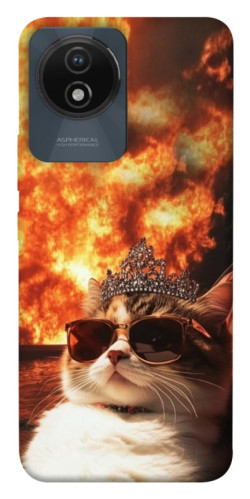 Чехол itsPrint Cat explosion для Vivo Y02