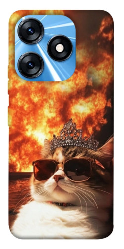 Чехол itsPrint Cat explosion для TECNO Spark 10 Pro