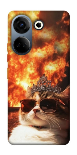 Чехол itsPrint Cat explosion для TECNO Camon 20 Pro (CK7n)