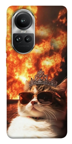 Чохол itsPrint Cat explosion для Oppo Reno 10