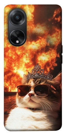 Чохол itsPrint Cat explosion для Oppo A58 4G