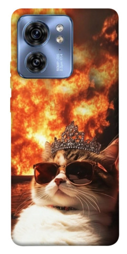 Чехол itsPrint Cat explosion для Motorola Edge 40