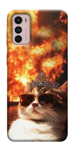 Чехол itsPrint Cat explosion для Motorola Moto G42