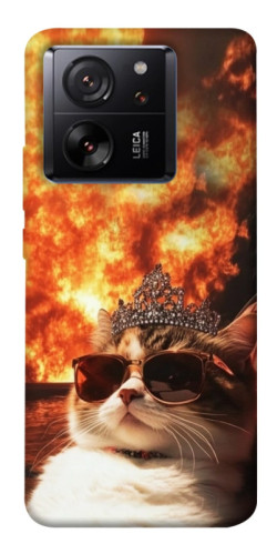 Чехол itsPrint Cat explosion для Xiaomi 13T