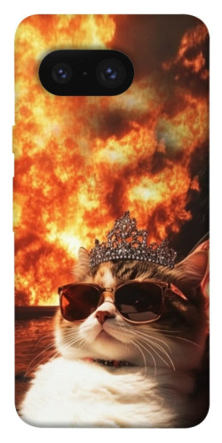 Чехол itsPrint Cat explosion для Google Pixel 8